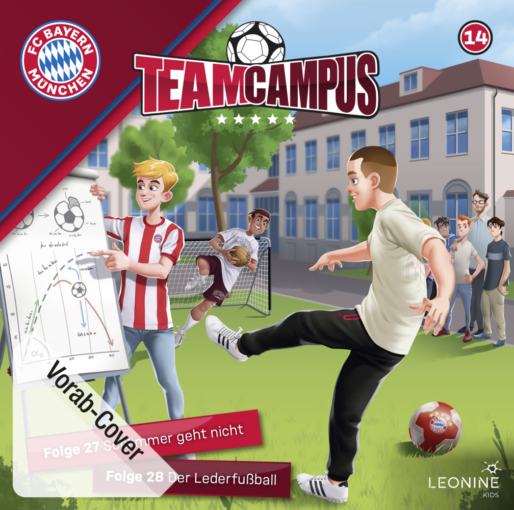 FC Bayern Team Campus (Fußball). Tl.14, 1 Audio-CD main product photo