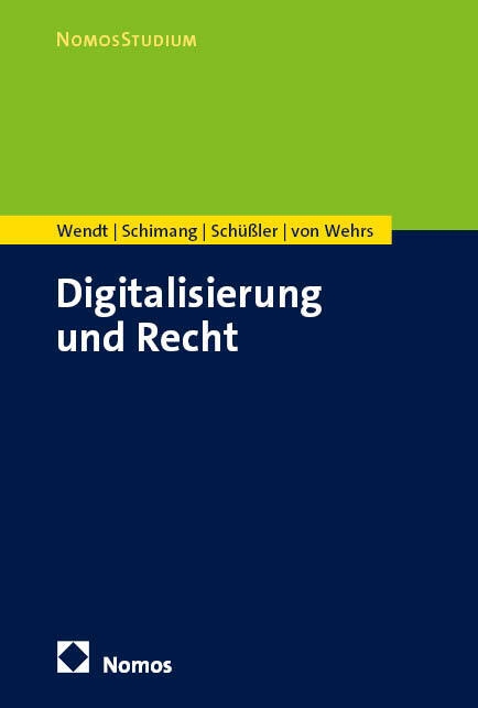 Digitalisierung und Recht main product photo