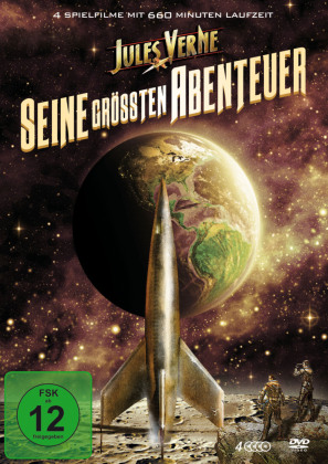Jules Verne - Seine größten Abenteuer, 4 DVD