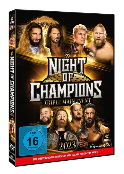 WWE: NIGHT OF CHAMPIONS 2023, 1 DVD main product photo