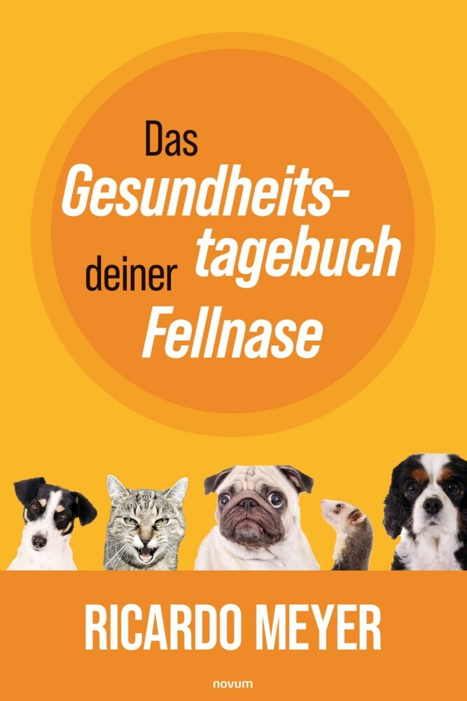Das Gesundheitstagebuch deiner Fellnase main product photo