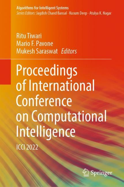 Proceedings of International Conference on Computational Intelligence main product photo