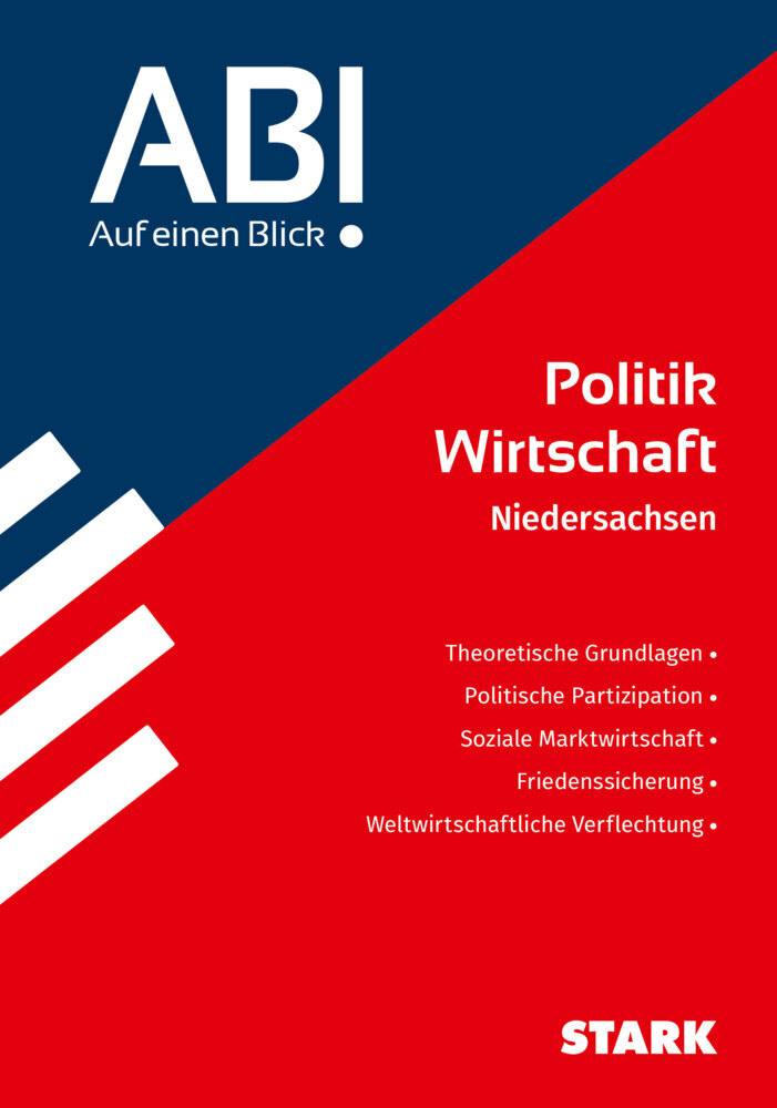 STARK Politik-Wirtschaft - Abi - Auf einen Blick! 2025 Niedersachsen main product photo