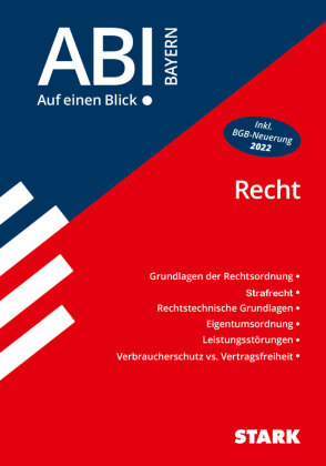 STARK Wirtschaft und Recht - Abi - Auf einen Blick! 2025 Bayern - Recht