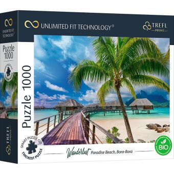 UFT Puzzle 1000 - Wanderlust: Paradise Beach, Bora-Bora