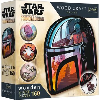 Holz Puzzle 160  Star Wars Mandalorian