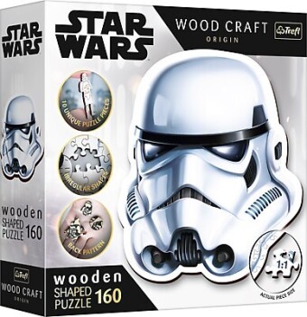 Holz Puzzle 160  Star Wars - Stormtrooper Helm