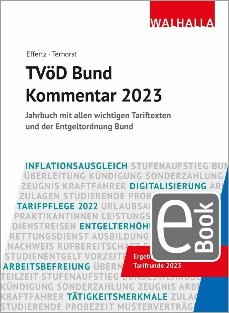 TVöD Bund Kommentar 2023 main product photo