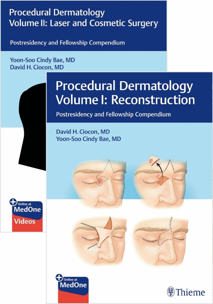 Procedural Dermatology, Set Volume 1 and Volume 2 main product photo