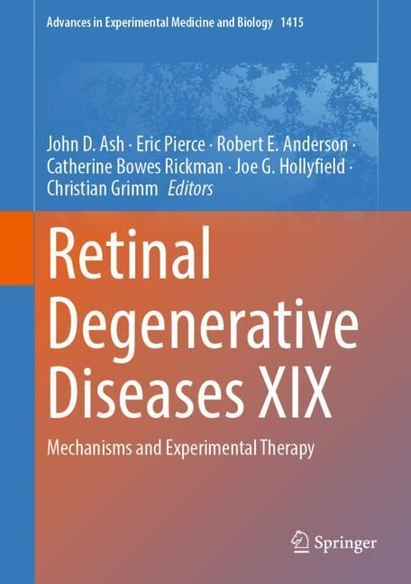 Retinal Degenerative Diseases XIX main product photo