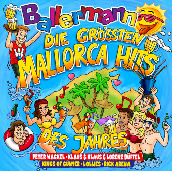 Ballermann - Die grössten Mallorca Hits des Jahres, 2 Audio-CD