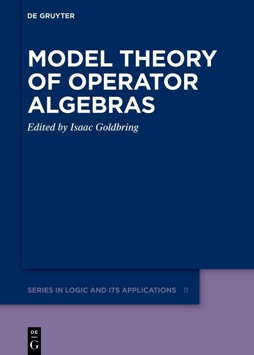 Model Theory of Operator Algebras main product photo