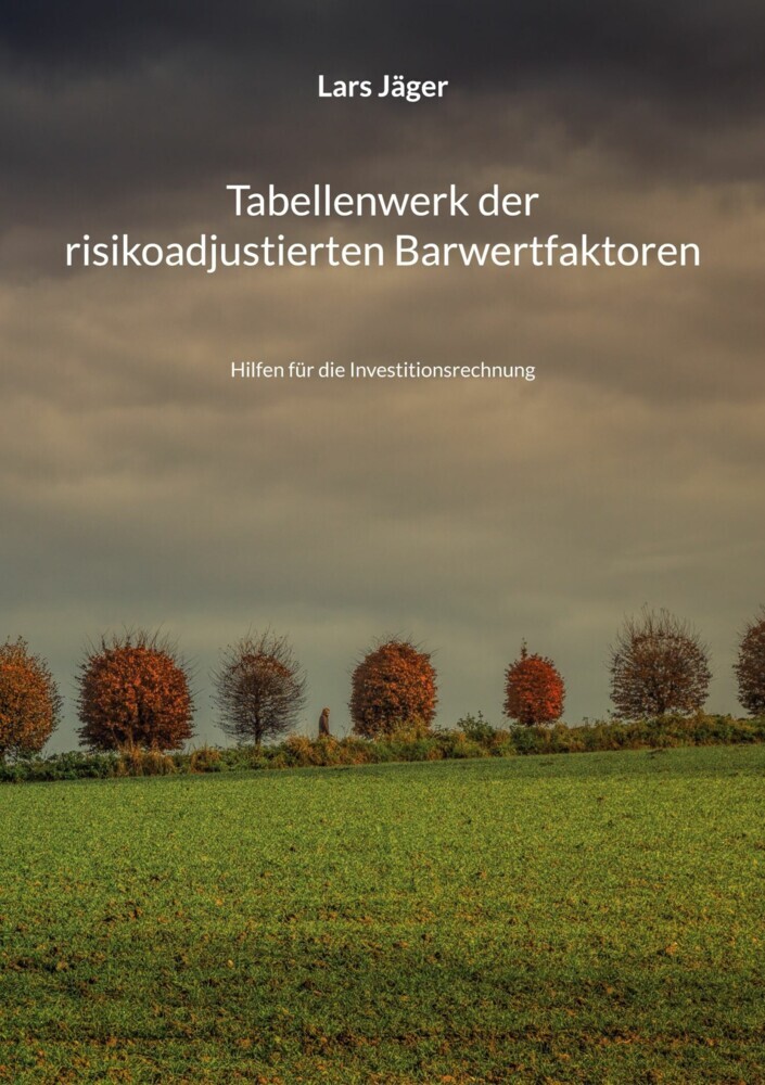 Tabellenwerk der risikoadjustierten Barwertfaktoren main product photo
