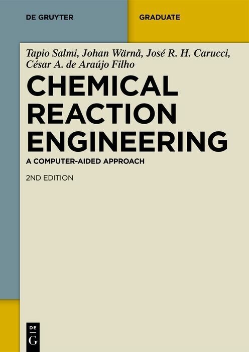Chemical Reaction Engineering main product photo