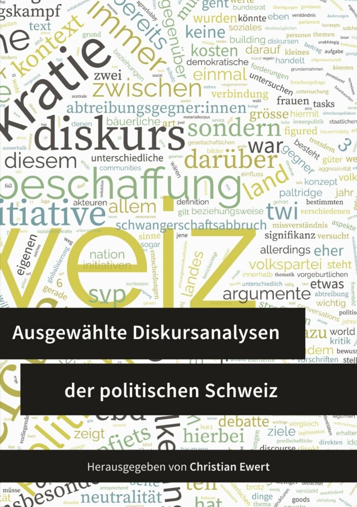 Ausgewählte Diskursanalysen der politischen Schweiz main product photo