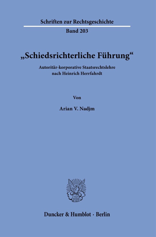 »Schiedsrichterliche Führung«. main product photo