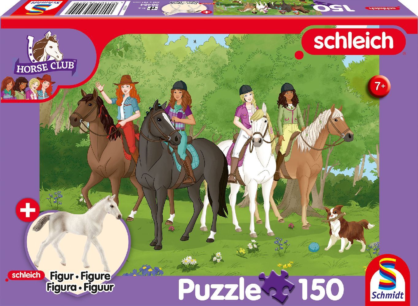 Horse Club, Holstein Fohlen, (AT), 150 Teile, mit Add-on (eine Original Figur) main product photo