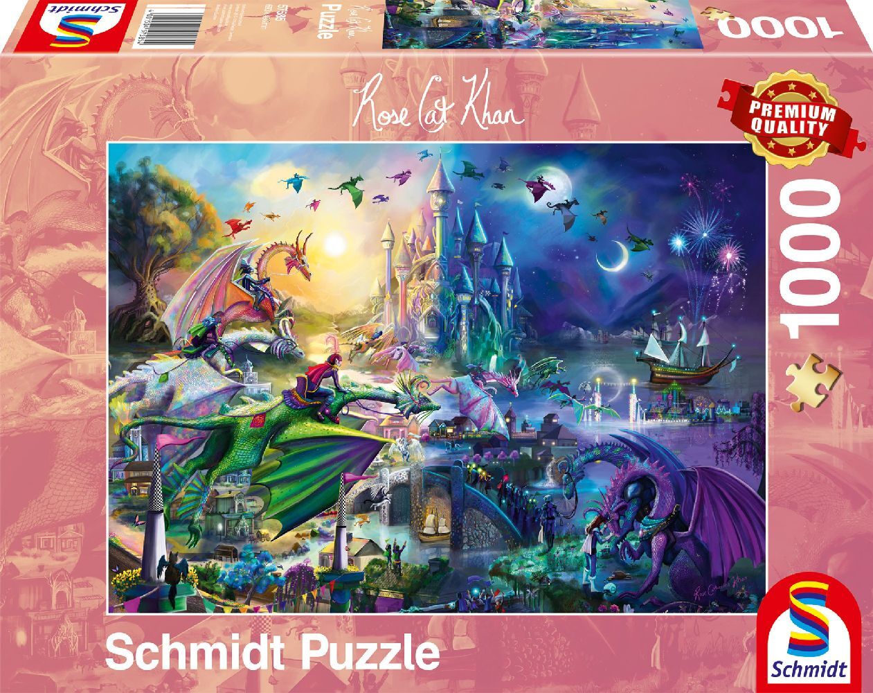 Nächtlicher Drachen-Wettstreit main product photo