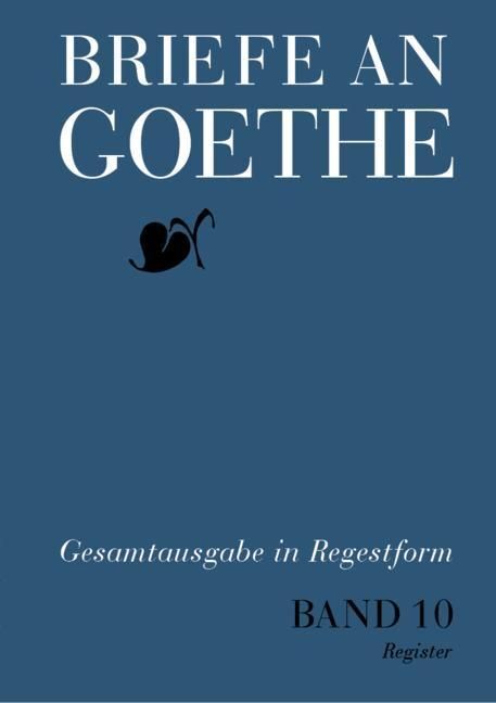 Briefe an Goethe main product photo