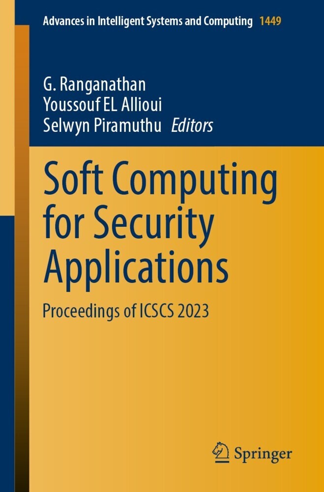 Soft Computing for Security Applications main product photo