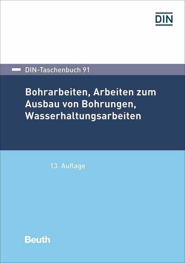 Bohrarbeiten, Arbeiten zum Ausbau von Bohrungen, Wasserhaltungsarbeiten main product photo