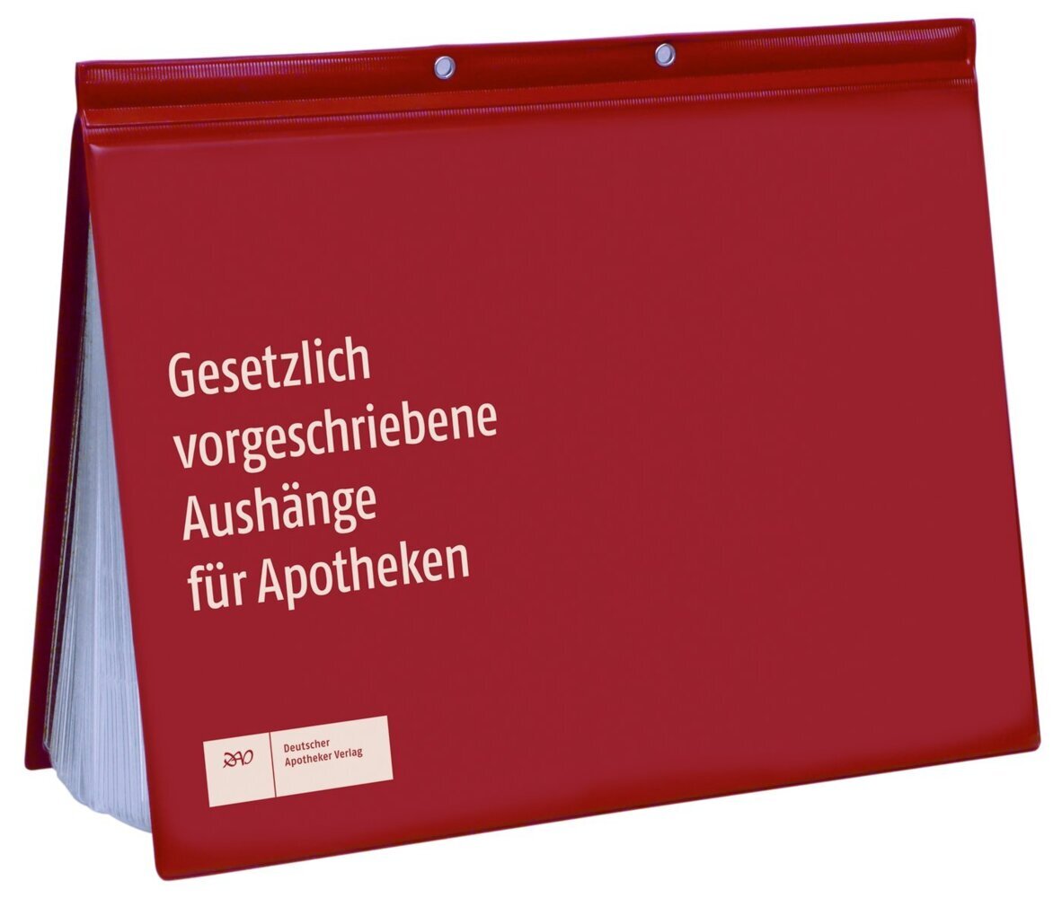 Gesetzlich vorgeschriebene Aushänge für Apotheken main product photo