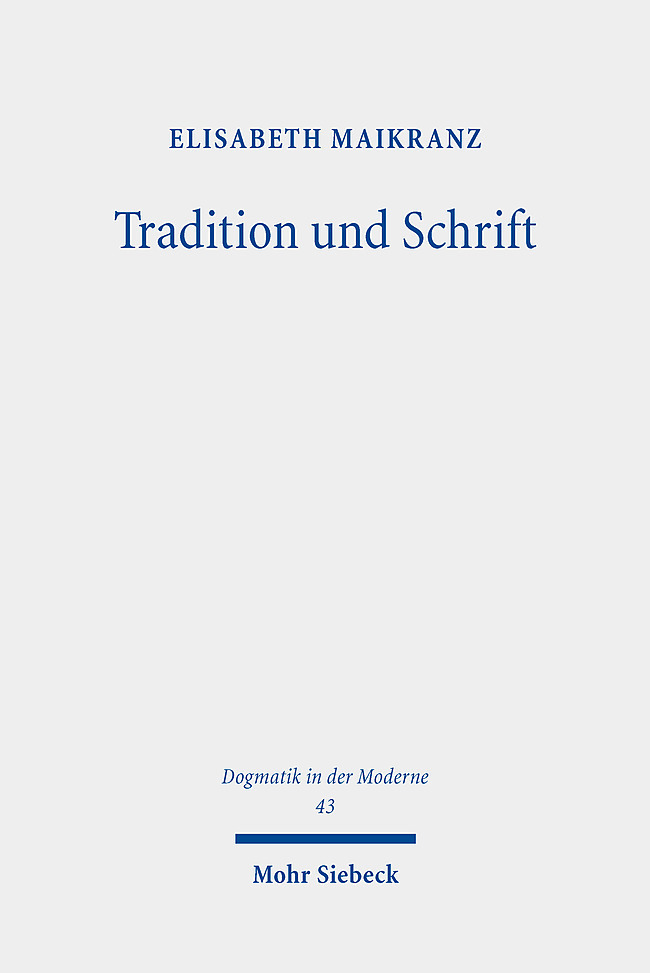 Tradition und Schrift main product photo