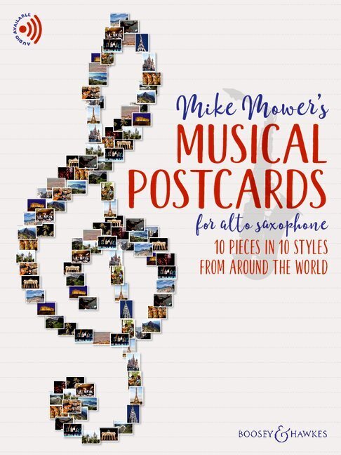 Musical Postcards for Alto Saxophone main product photo
