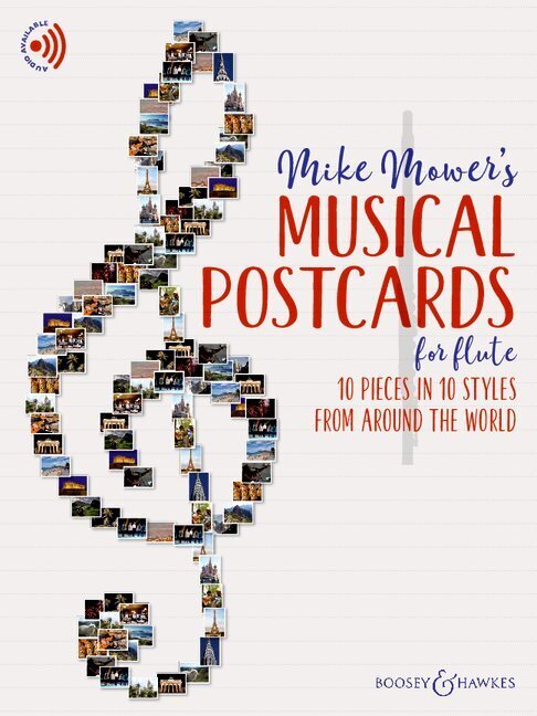 Musical Postcards for Flute main product photo