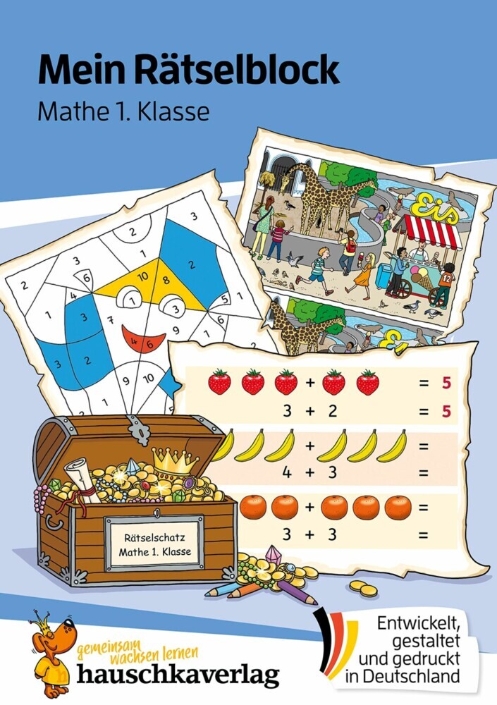Mein Rätselblock Mathe 1. Klasse main product photo