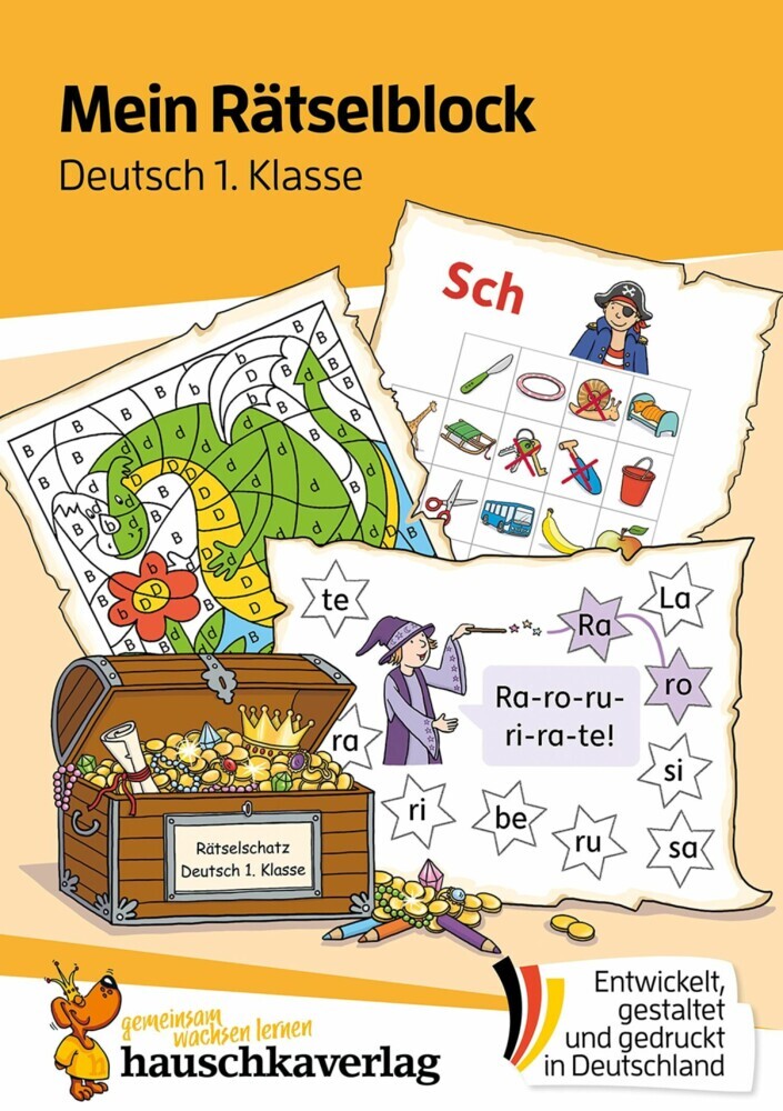 Mein Rätselblock Deutsch 1. Klasse main product photo