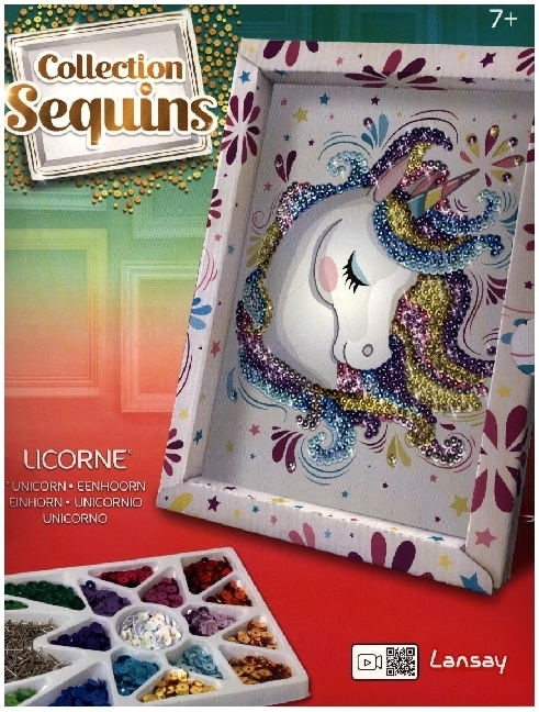 Lansay - Paillettenkunst Einhorn main product photo