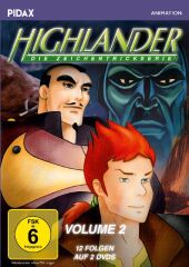 Highlander - Die Zeichentrickserie. Vol.2, 3 DVDs