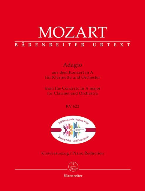 Adagio für Klarinette und Orchester (KV 622) -aus dem Konzert in A- main product photo
