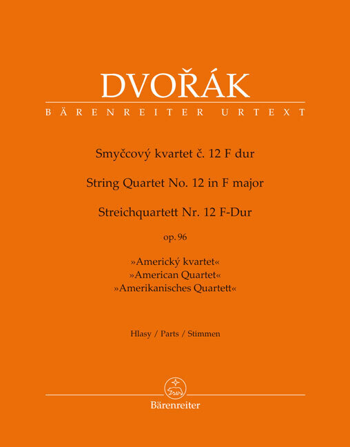 Streichquartett Nr. 12 F-Dur op. 96 "Amerikanisches Quartett" main product photo