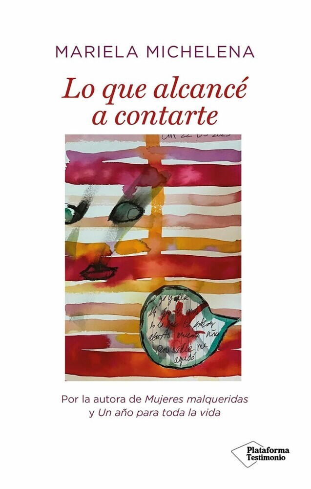 Lo que alcancé a contarte main product photo