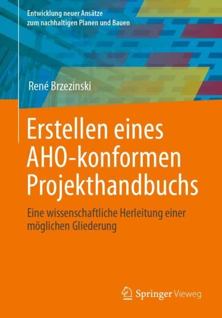 Erstellen eines AHO-konformen Projekthandbuchs main product photo