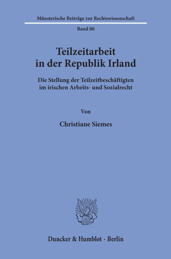 Teilzeitarbeit in der Republik Irland. main product photo