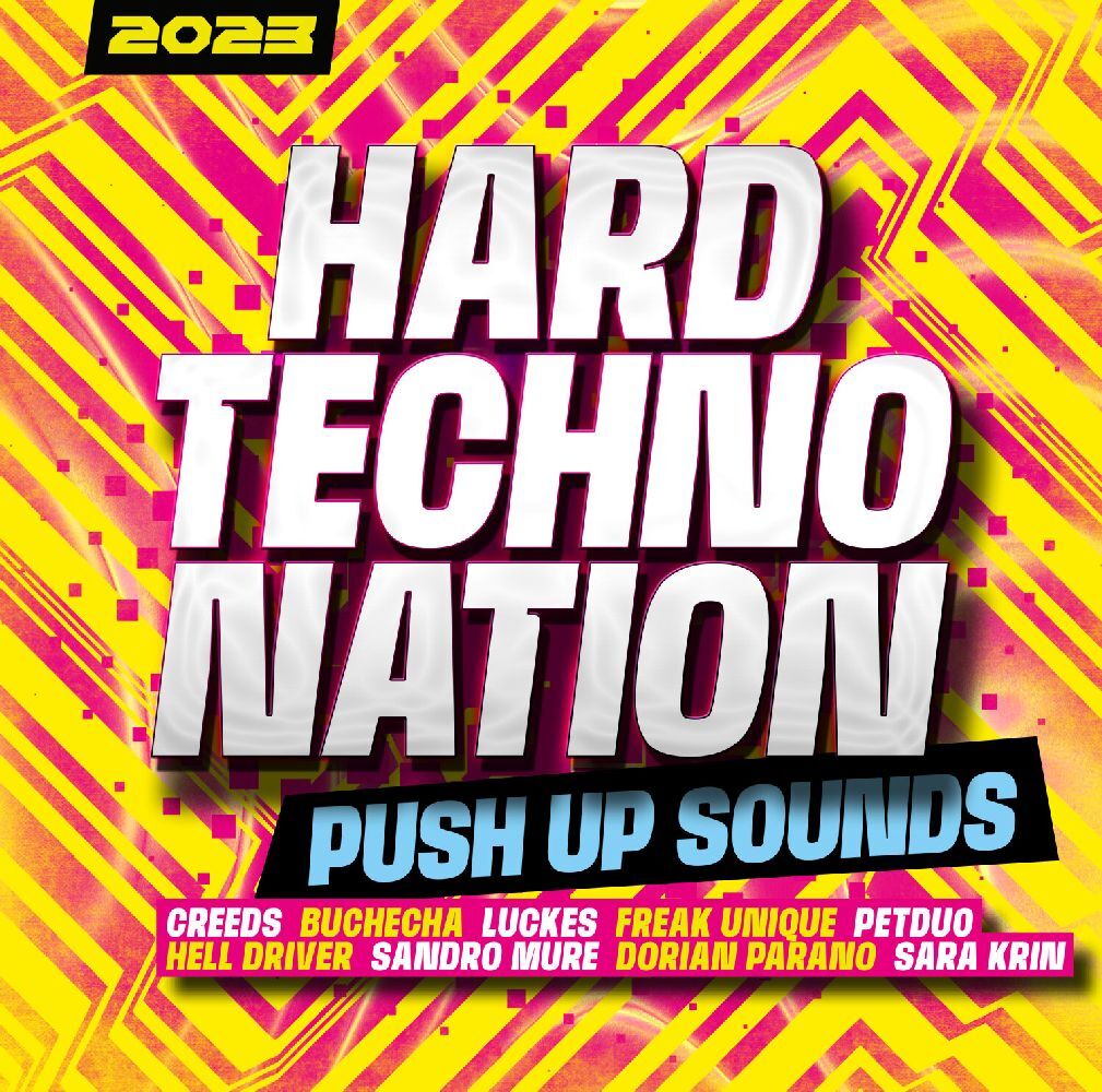 Hard Techno Nation 2023 - Push Up Sounds, 2 Audio-CD main product photo