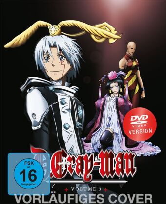 D.Gray-man - Box. Vol.3, 3 DVD