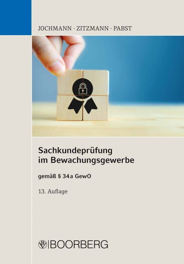 Sachkundeprüfung im Bewachungsgewerbe main product photo