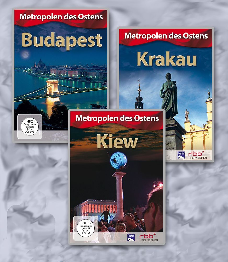 Metropolen des Ostens 3er Package, 3 DVD main product photo