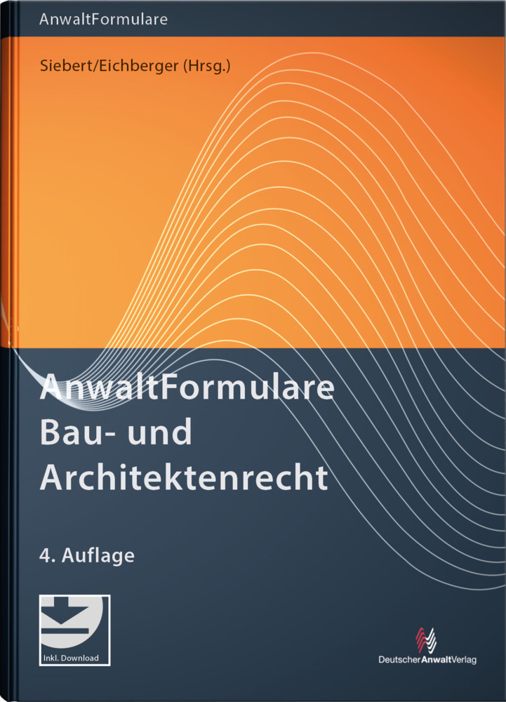 AnwaltFormulare Bau- und Architektenrecht main product photo