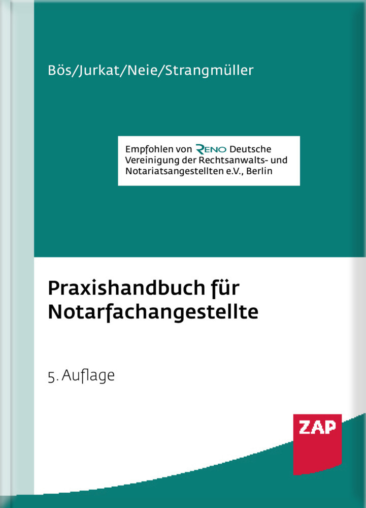 Praxishandbuch für Notarfachangestellte main product photo