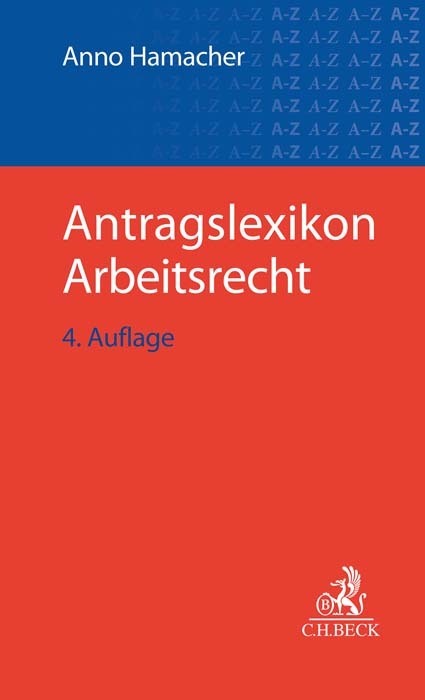 Antragslexikon Arbeitsrecht main product photo