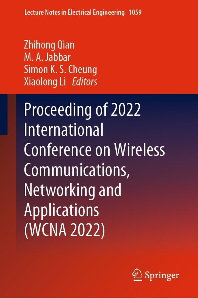 Proceeding of 2022 International Conference on Wireless Communications, Networking and Applications (WCNA 2022) main product photo