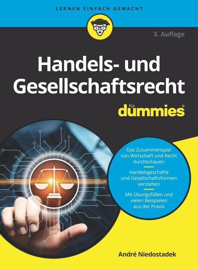 Handels- und Gesellschaftsrecht für Dummies main product photo