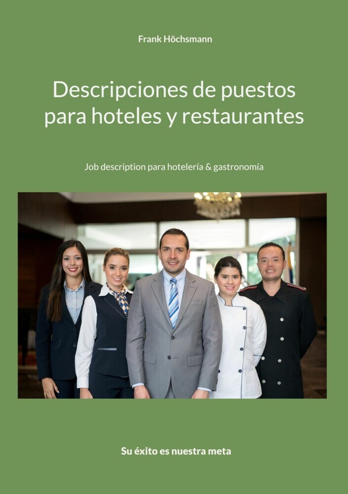 Descripciones de puestos para hoteles y restaurantes main product photo