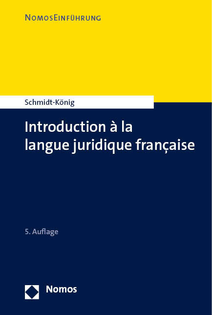 Introduction à la langue juridique française main product photo
