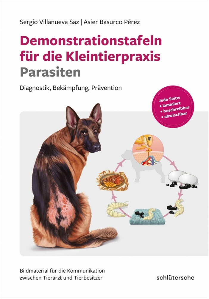 Demonstrationstafeln für die Kleintierpraxis Parasiten main product photo